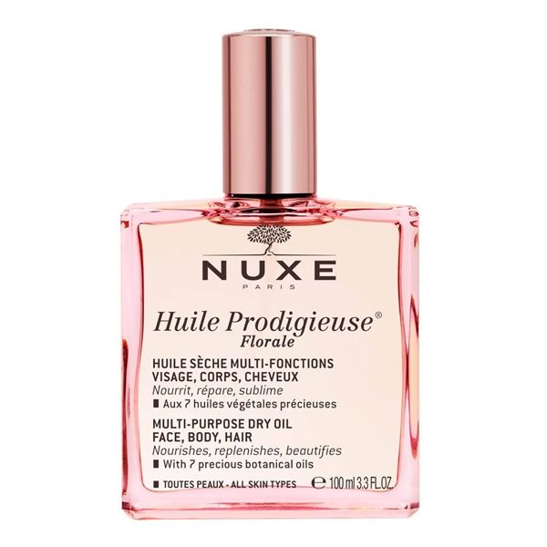 Dầu khô đa năng Nuxe Huile Prodigieuse Multi-Purpose Dry Oil - Florale (Hồng) 100ml Date 2.25
