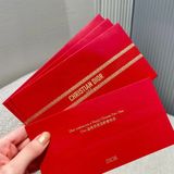Vỏ Ngoài Bì Thư Dior Màu Đỏ 2024 Christian Dior