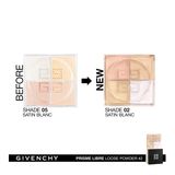 Phấn Phủ Bột Givenchy Prisme Libre Loose Powder 12G - Màu 02 Satin Blanc