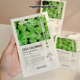 Mặt Nạ Làm Dịu Phục Hồi Da Mediheal Cica Calming Ampoule Mask 25ml Date 8/24