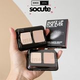 Phấn phủ nén Make Up For Ever HD Skin Matte Velvet 24H Mini 2g - 1R02 kiềm dầu, lì mịn, thoáng nhẹ da cực đẹp