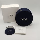 Gương Tròn Đen Dior Vanity Case Mirror Black