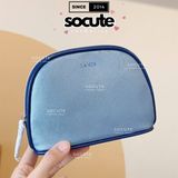 Túi đựng mỹ phẩm LA MER Xanh Dương 16.5x12x5cm