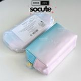 YSL Small Pouch Blue & Pink 8x17x5cm
