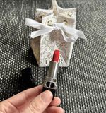 Giftbox Son Dior Rouge Velvet Màu 999 Đỏ Tươi Minisize Siêu Hiếm
