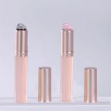 Cọ Tô Son Môi Đầu Tròn Bằng Silicone Đàn Hồi Không Nhòe - MINI Hồng Trong Suốt