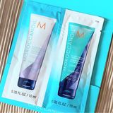 Sample Dầu Gội Xả Ánh Tím Khử Sắc Tố Vàng Moroccanoil Blonde Perfecting Purple Shampoo and Conditioner 10mlx2