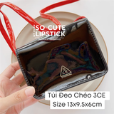 Túi đeo chéo 3CE Đen 13x9.5x6cm