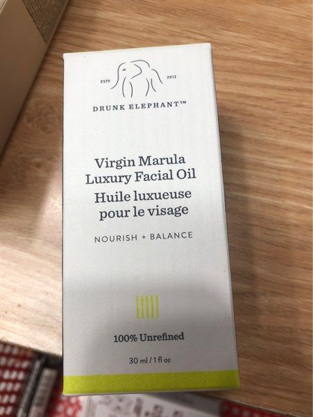 Dầu Dưỡng Hỗ Trợ Sáng Da Drunk Elephant Virgin Marula Luxury Facial Oil 30ml