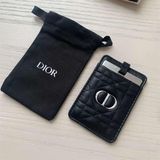 Gift Hãng Dior Gương & Card Holder (Kèm Túi Da & Túi Rút)