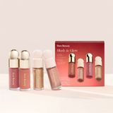 Set Má Hồng & Bắt sáng highlight Rare Beauty Mini Blush & Glow 4-Piece Set