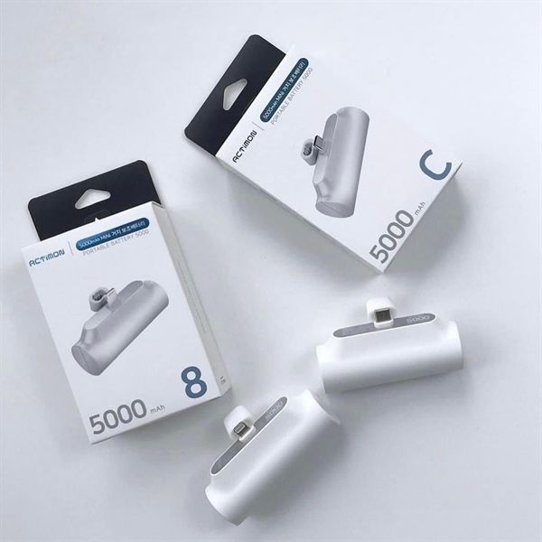 SẠC DỰ PHÒNG ACTIMON 5000 MAH HÀN QUỐC - IPHONE