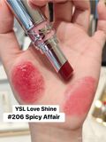 Son YSL Loveshine Lip Oil Stick #206 Spicy Affair