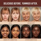 Sample Kem Nền Yummy Skin Serum Foundation 6 Ô Màu 6x0.8ml
