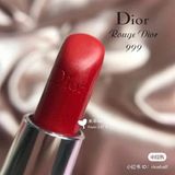 Son Dior Rouge Satin 999 - Mini 1.5g Mẫu Mới Fullbox