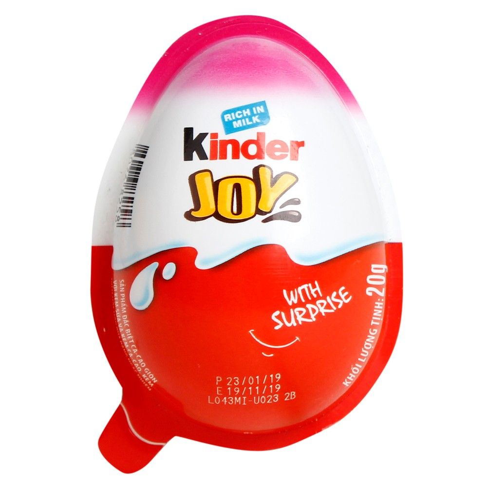 Socola Trứng Kinder Joy Hồng 20g