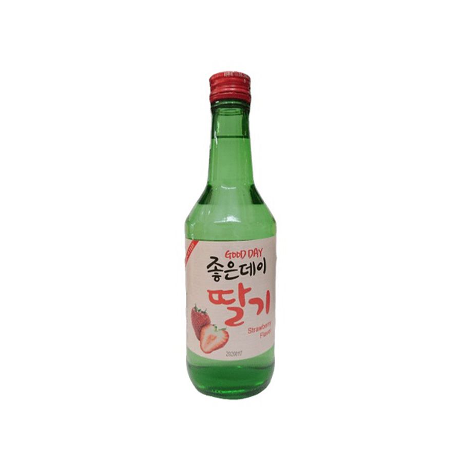Rượu Soju Good Day Vị Dâu 13.5% 360ml