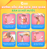  Bàn Ủi Hơi Nước Cầm Tay Cao Cấp Sokany (Màu Hồng) 