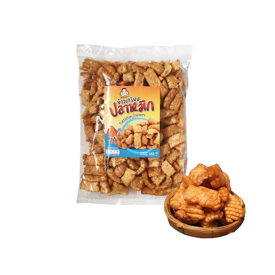 Bánh Mực Thái Cuttlefish Crackers 180g