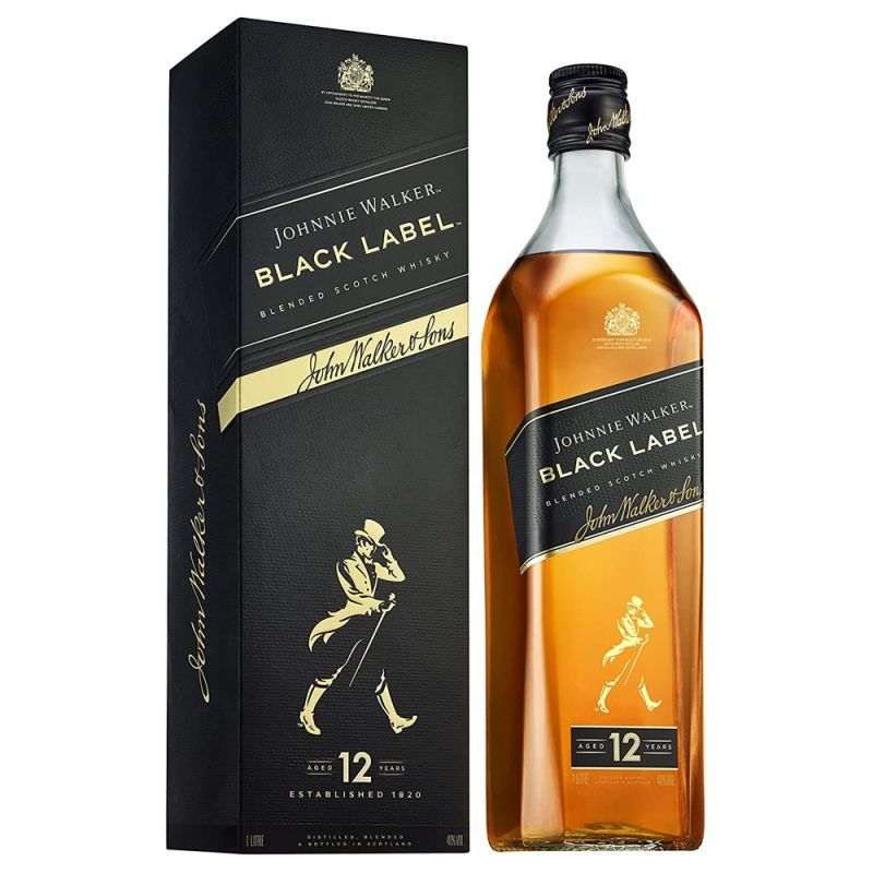  Rượu Whisky Johnnie Walker Black Label 750ml 