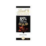  Lindt Excellence Chocolate 100g 