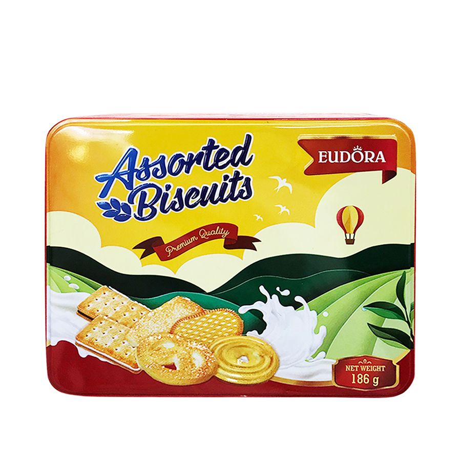 Bánh Quy Tổng Hợp Eudora 186g