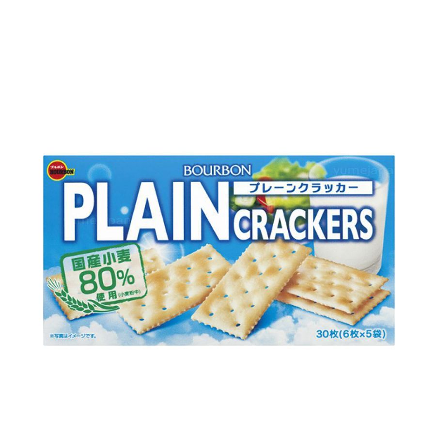 Bánh Plain Crackers Bourbon 30g