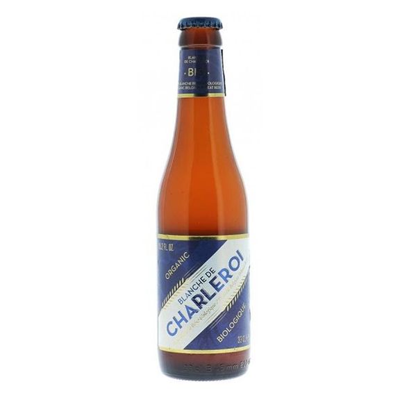 Bia Vàng Blanche De Charlerol Organic 5% 330ml