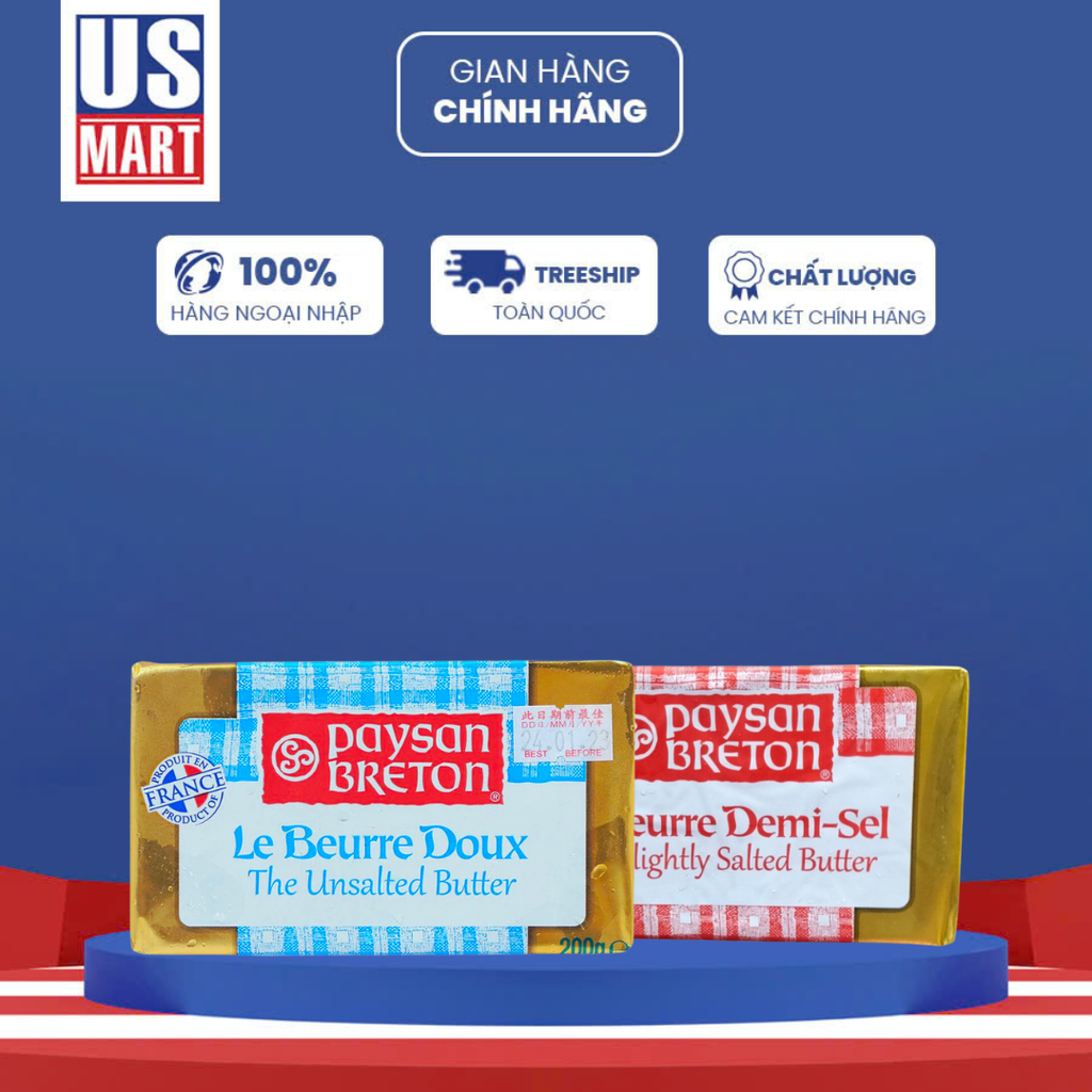 Bơ Paysan 200g - 250g (Nhiều Loại)