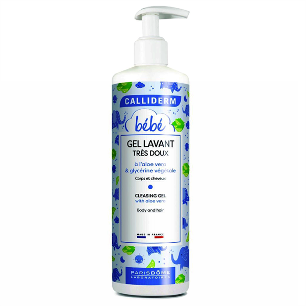 Tắm Gội Calliderm Bé Bé with Aloe Vera 500ml