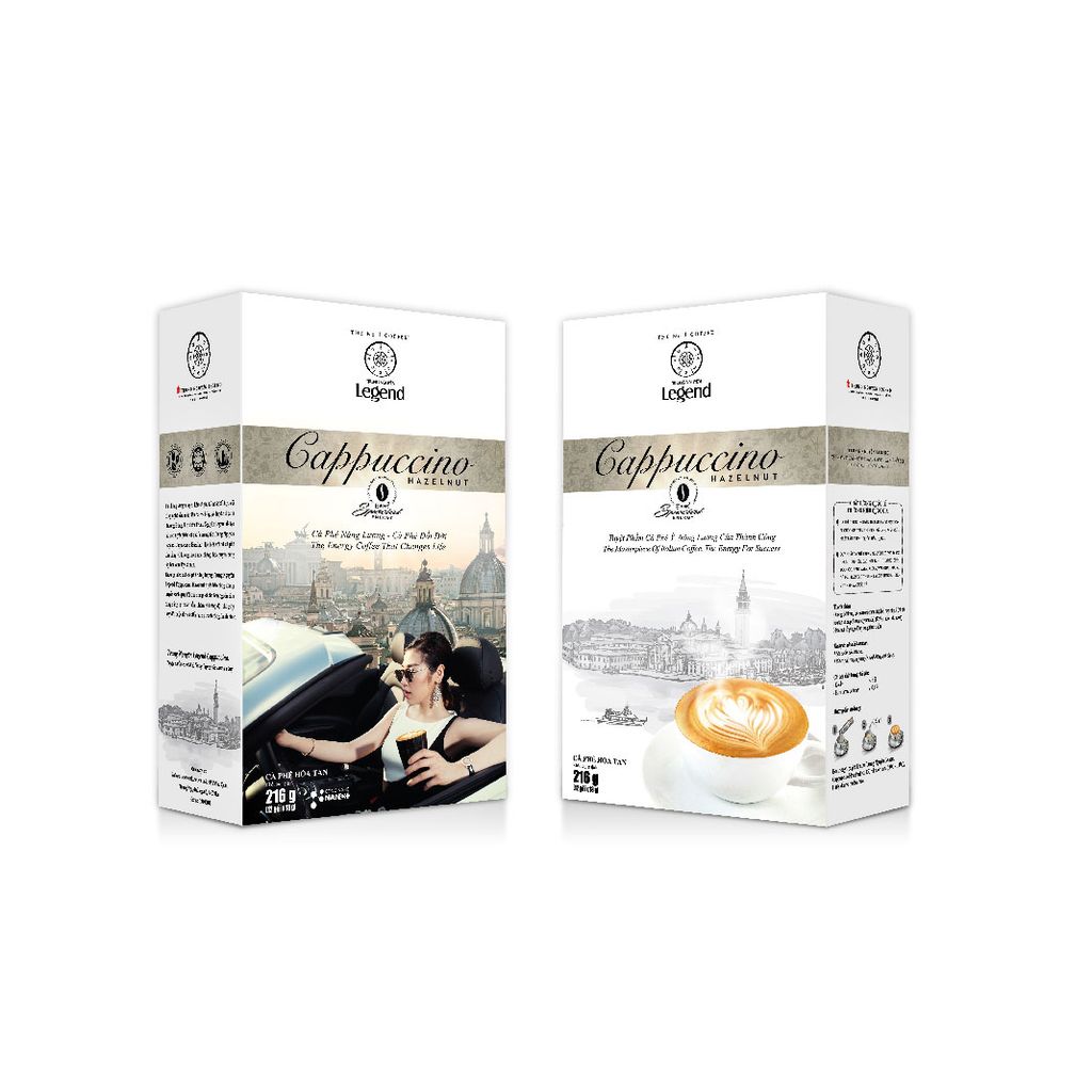  Cà Phê Trung Nguyên Legend Cappuccino 216g 