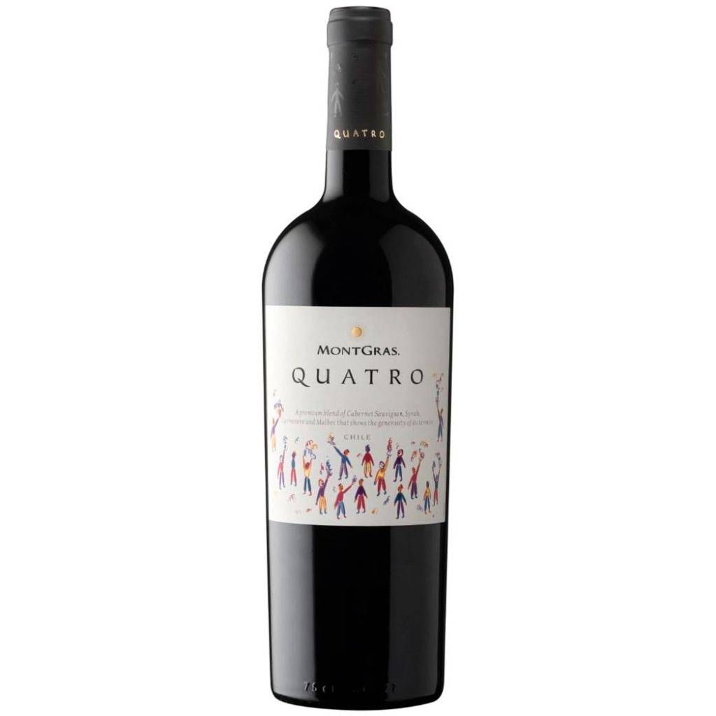 Rượu Vang Chile Montgras Quatro 750Ml