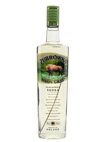  Rượu Vodka Zubrowka Bison Grass 37.5 Độ 700ml 