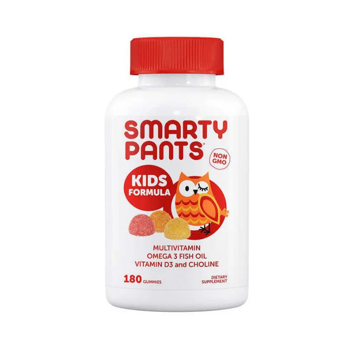  Kẹo Dẻo Multivitamin Omega 3 Fish Oil Kids 180v 