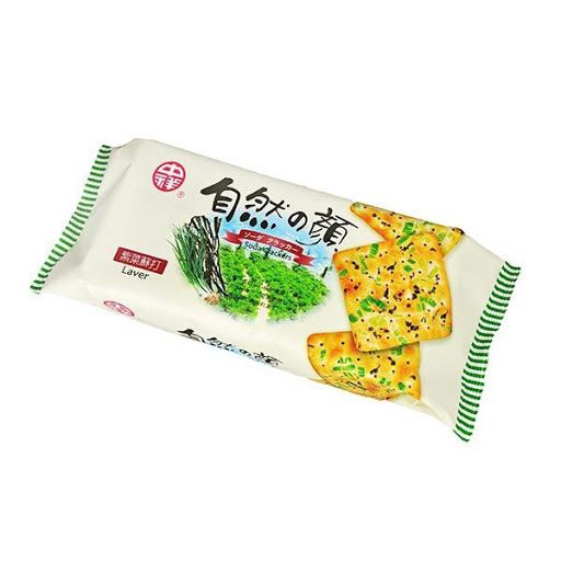 BÁNH QUY LẠT RONG BIỂN SODA CRACKERS LAVER GÓI 140G