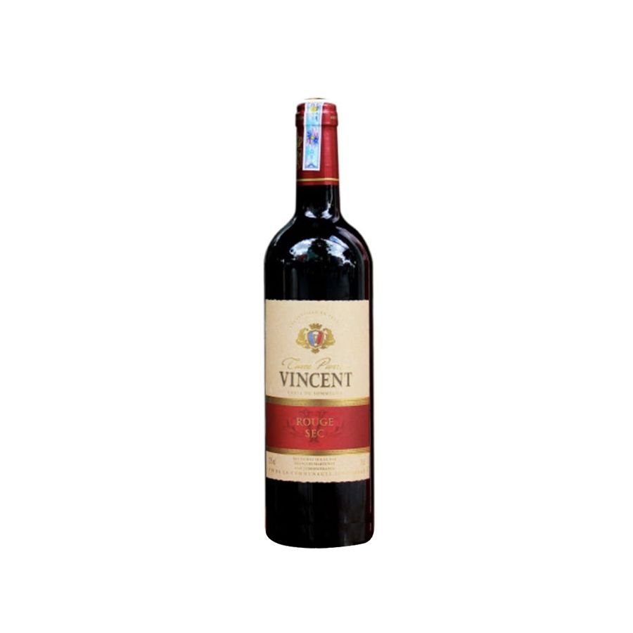 Rượu Vincent Rouge Sec 750ml