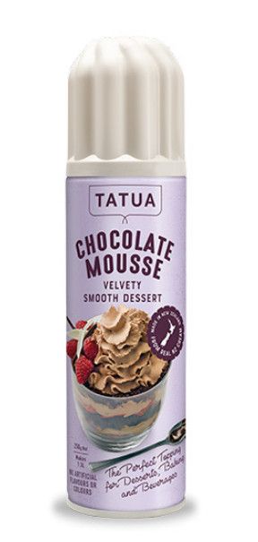 Kem Xịt Tatua Chocolate Mousse 250g
