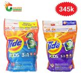  Viên Giặt Tide Pods 3 in 1 Original 1.04Kg x 42 viên (Tím/Xanh) 