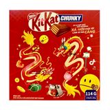  Bánh Xốp Phủ Sôcola Sữa KitKat Chunky 114g 