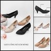 Giày VIP công sở cao 3cm gót bầu 002