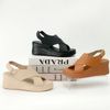 Sandal bánh mì quai chéo 7cm 124