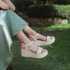 Sandal bánh mì nữ 8cm MT137