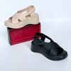 Sandal bánh mì nữ quai chéo, gót 5cm 138