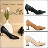 Cao gót 5cm ốp đồng 219