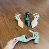 Xăng đan VIP bít mũi gót trái tim 5cm MT3021