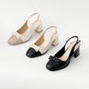 Giày sandal mũi tròn phối nơ xinh MT2521