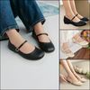 Giày búp bê mũi tròn quai cài khóa sang trọng MT3296