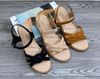 Sandal 3 dây đan, đế bằng 3cm MT03