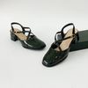 Sandal sục nữ phối 2 quai chéo mảnh 5cm MT3262