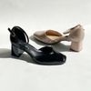 Giày sandal mũi tròn gót 5cm 579